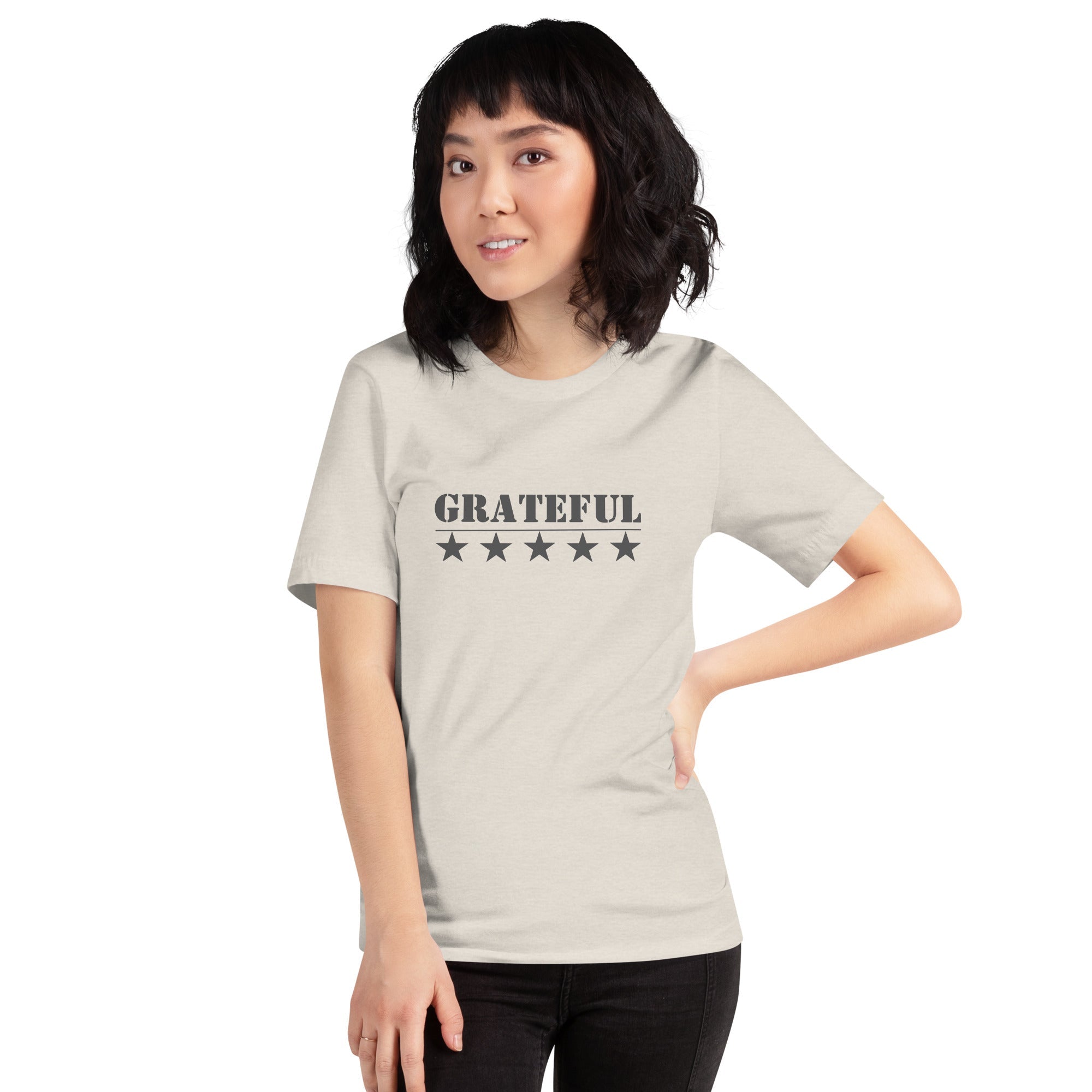 Grateful Star Unisex T - shirt - The Kindness Cause