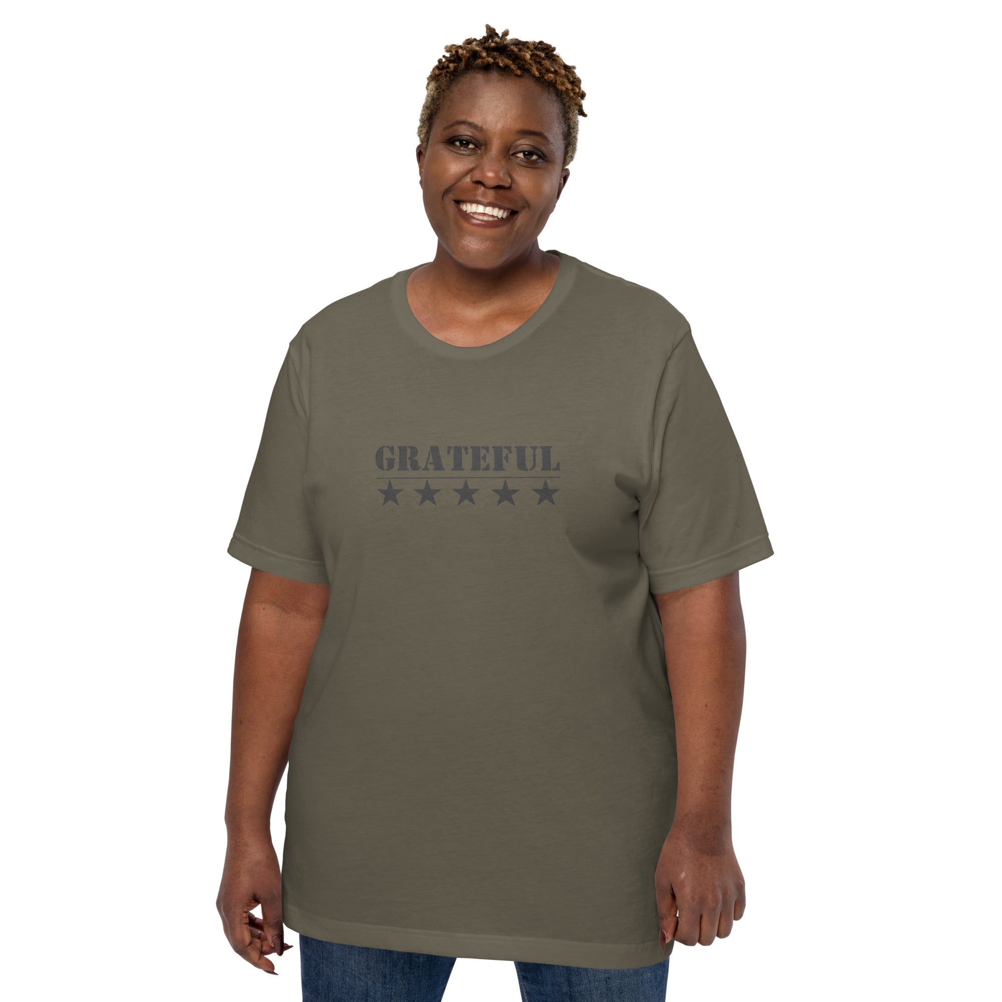 Grateful Star Unisex T - shirt - The Kindness Cause