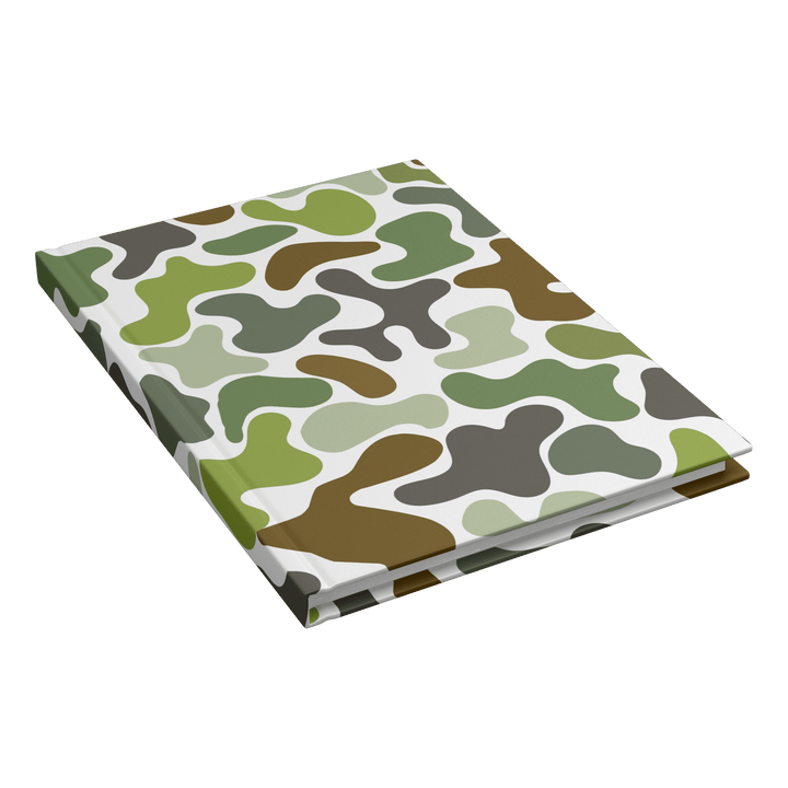 Green Camo Hardcover Notebook Journal - The Kindness Cause