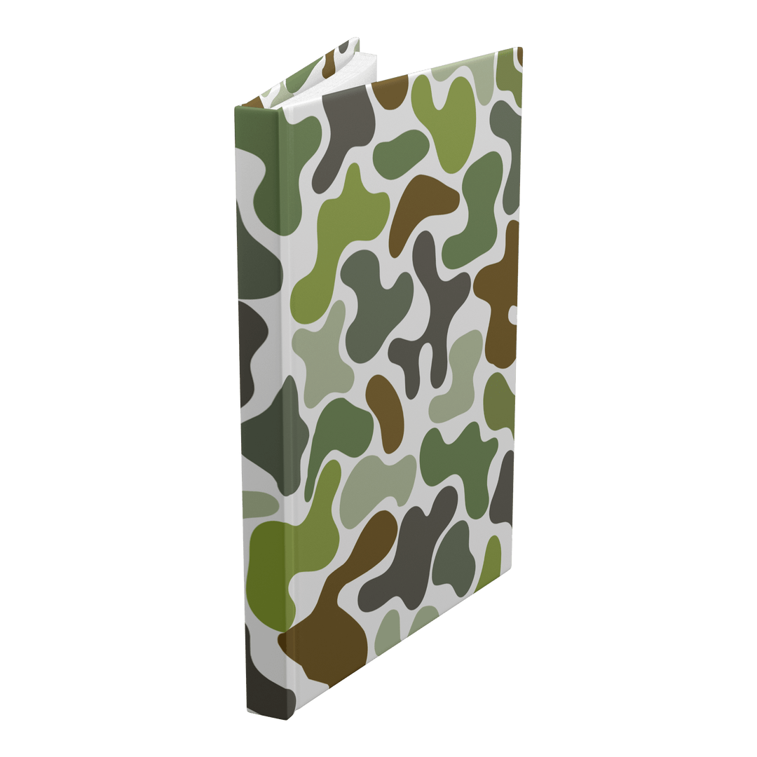 Green Camo Hardcover Notebook Journal - The Kindness Cause
