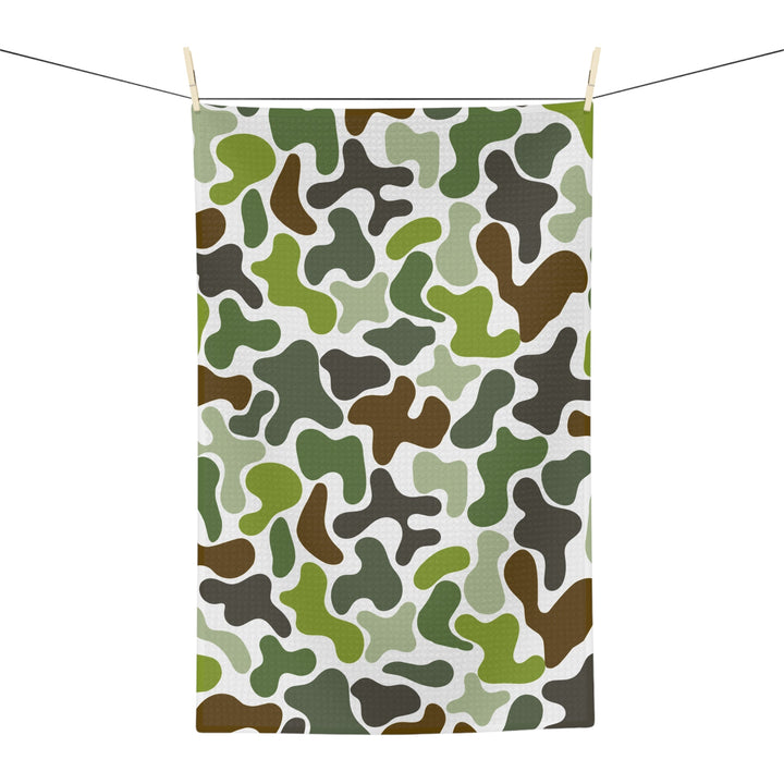 Green Camo Microfiber Tea Towel - The Kindness Cause