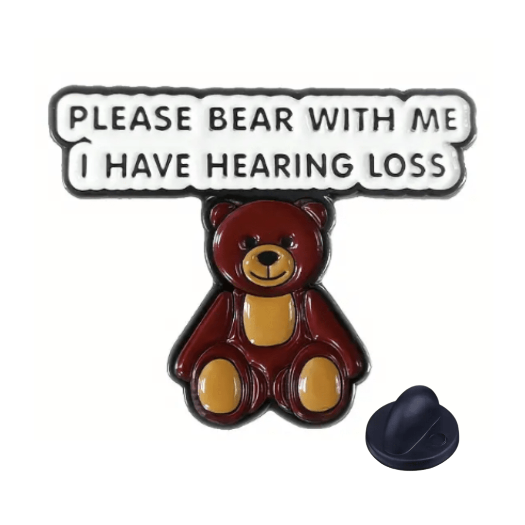 Hearing Loss Enamel Lapel Pins - The Kindness Cause