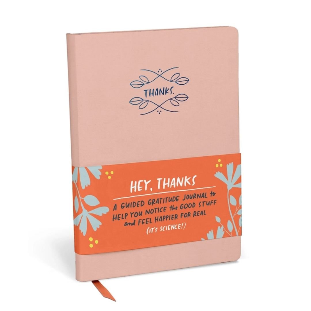 Hey, Thanks: A Guided Gratitude Journal - The Kindness Cause