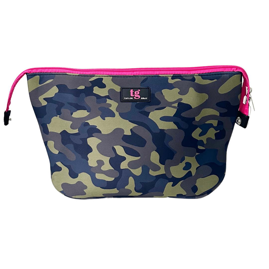 Hope Camo Neoprene Makeup Bag - The Kindness Cause