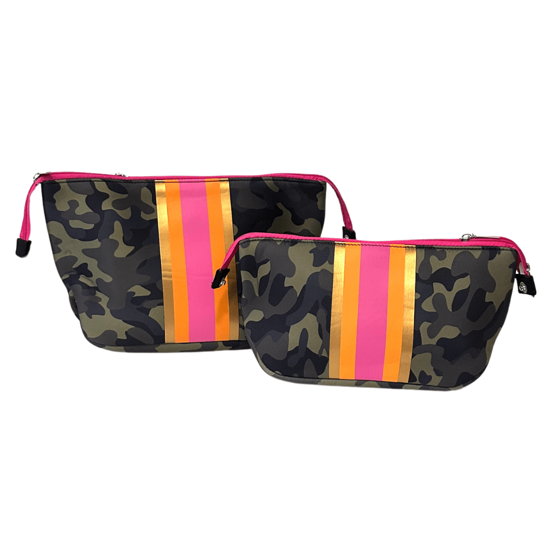 Hope Camo Neoprene Makeup Bag - The Kindness Cause