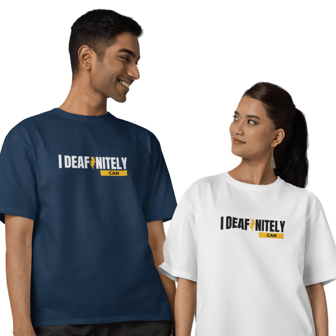 I Deafinitely Can Unisex Jersey Short Sleeve Tee - The Kindness Cause