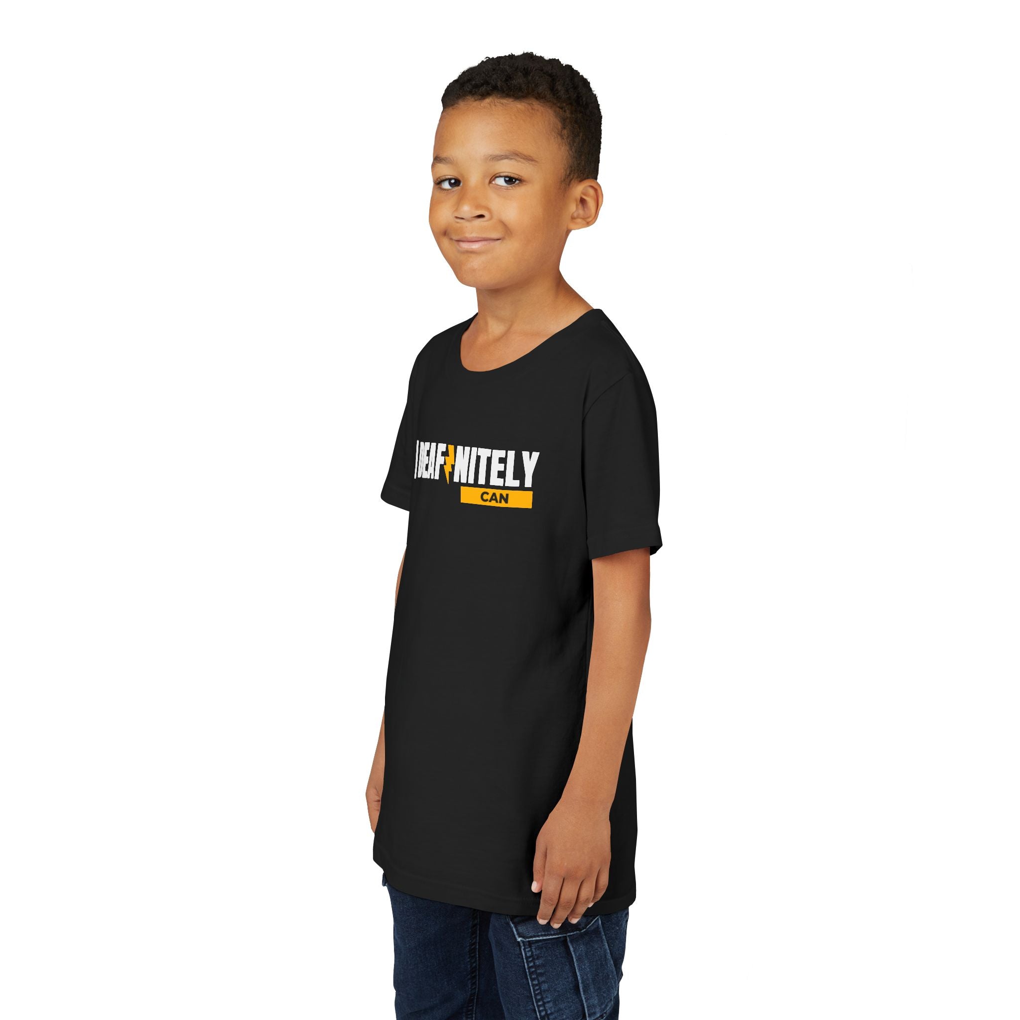 I Deafinitely Can Youth Short Sleeve Tee - The Kindness Cause