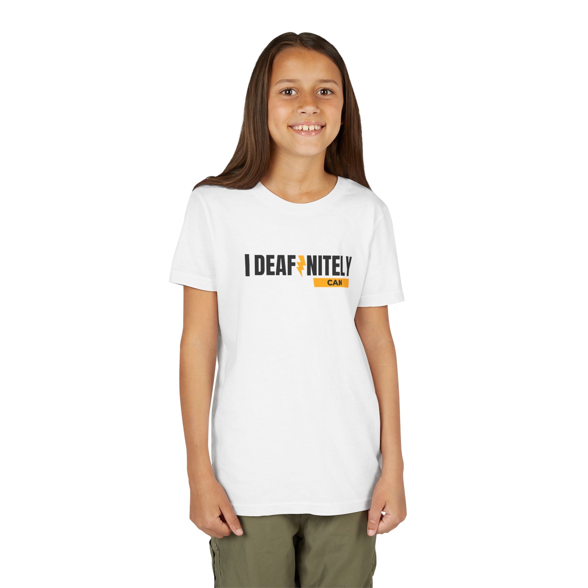 I Deafinitely Can Youth Short Sleeve Tee - The Kindness Cause