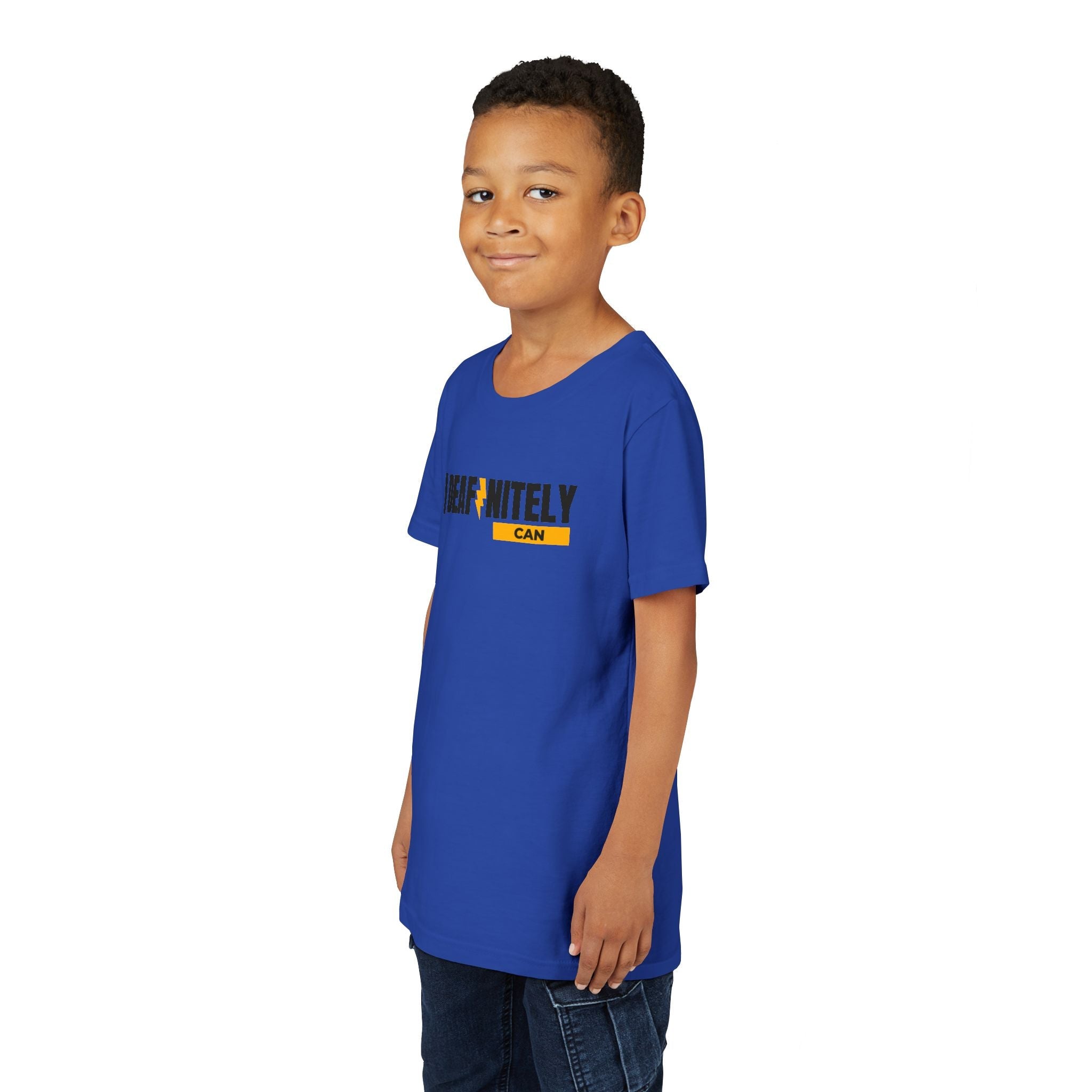 I Deafinitely Can Youth Short Sleeve Tee - The Kindness Cause