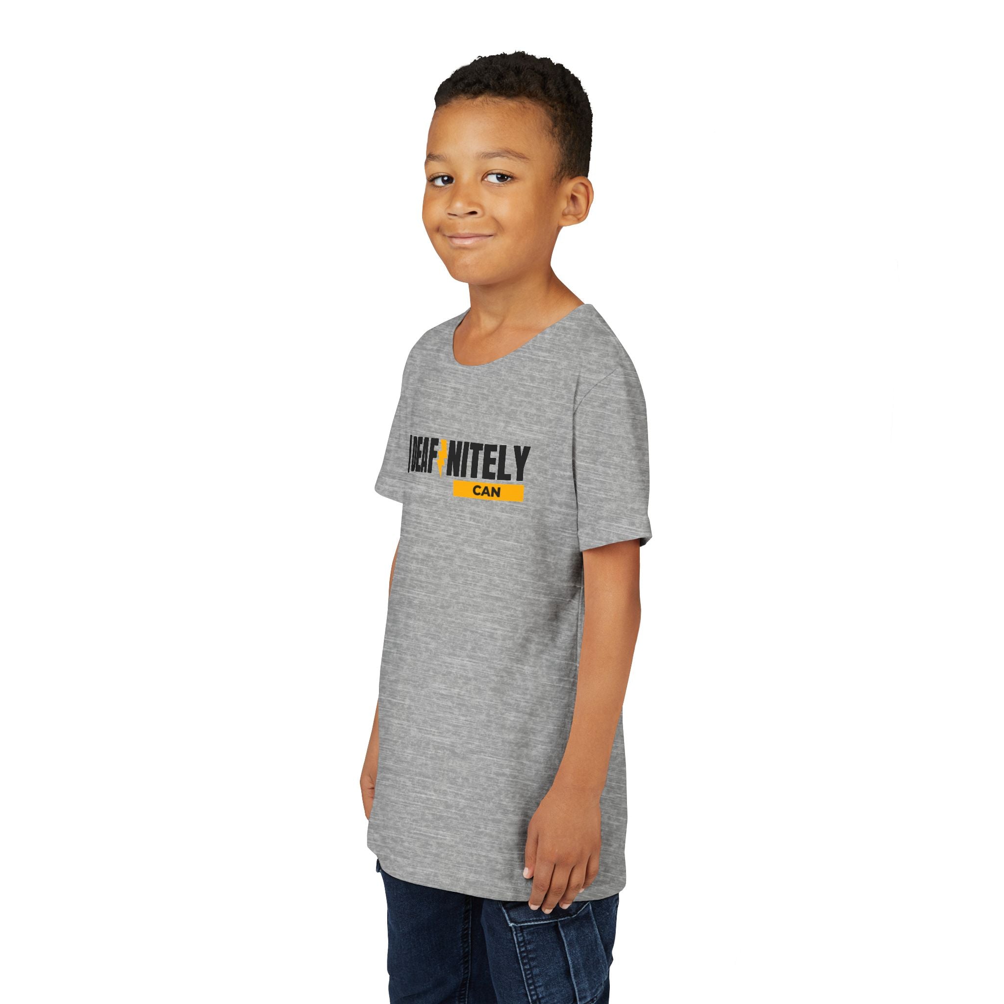 I Deafinitely Can Youth Short Sleeve Tee - The Kindness Cause
