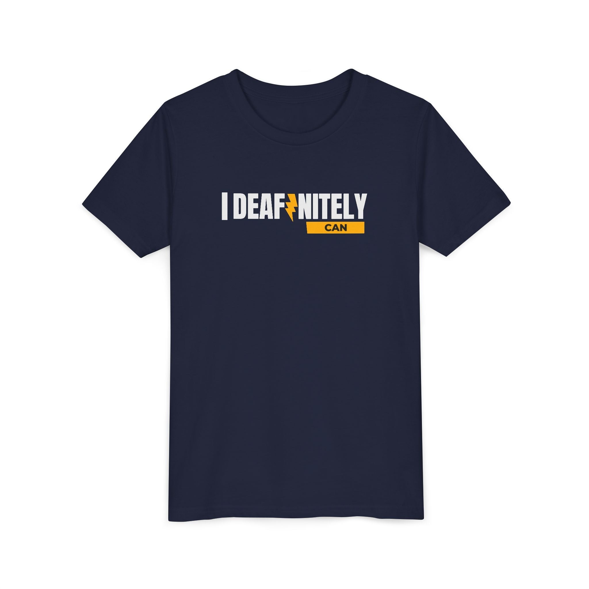I Deafinitely Can Youth Short Sleeve Tee - The Kindness Cause
