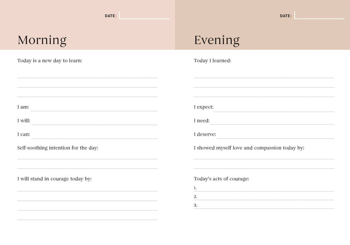 In Courage Journal: A Daily Practice for Self - Discovery - The Kindness Cause