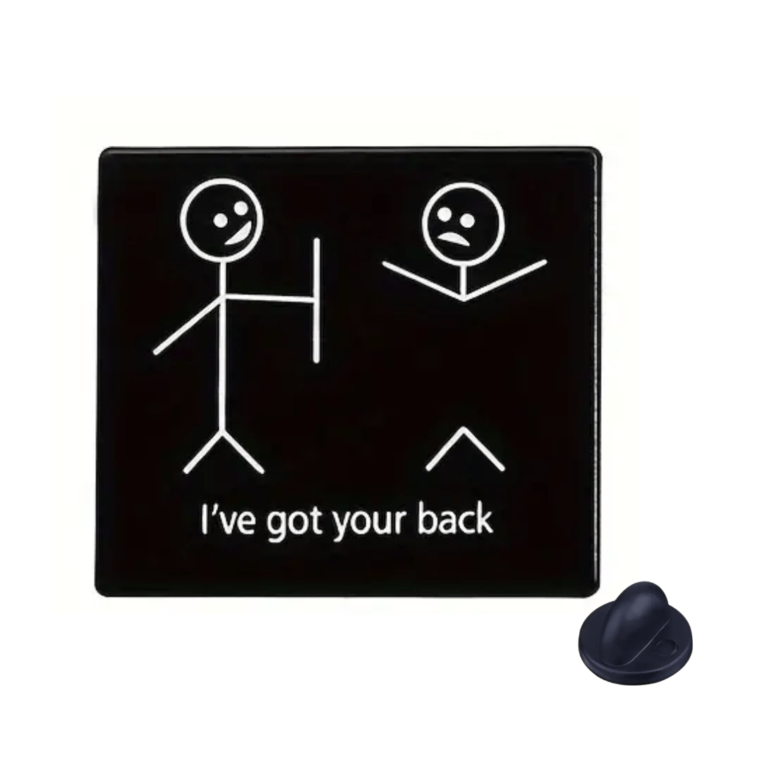 I've Got Your Back Enamel Lapel Pin - The Kindness Cause