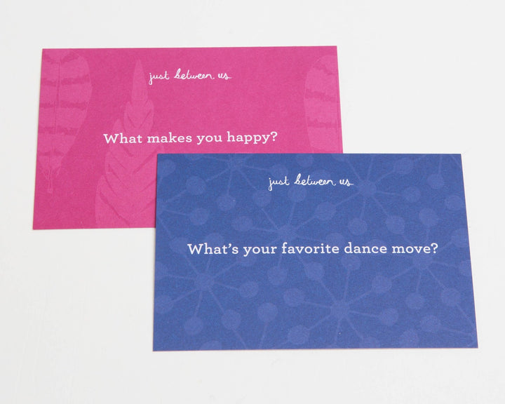 Just Between Us: Conversation Cards for the Whole Family - The Kindness Cause