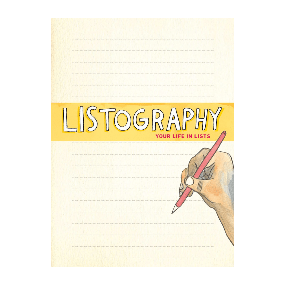 Listography Journal: Your Life in Lists - The Kindness Cause