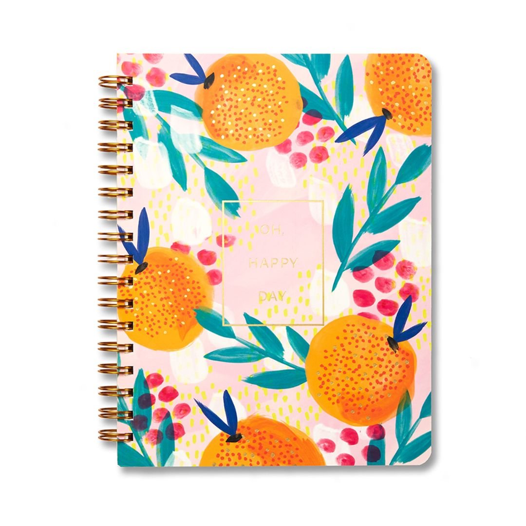 OH, HAPPY DAY Spiral Notebook & Journal - The Kindness Cause