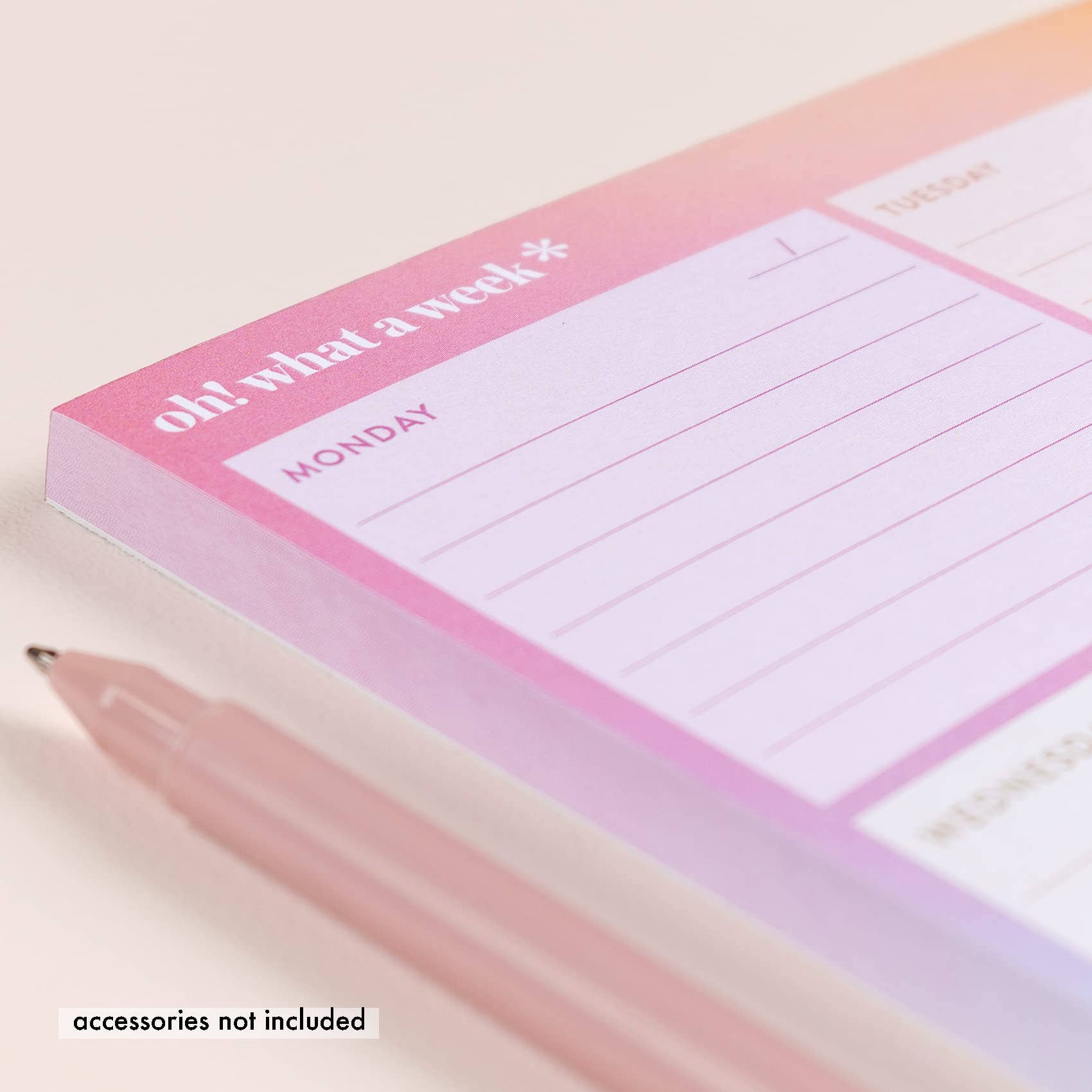Oh! What A Week Notepad - The Kindness Cause