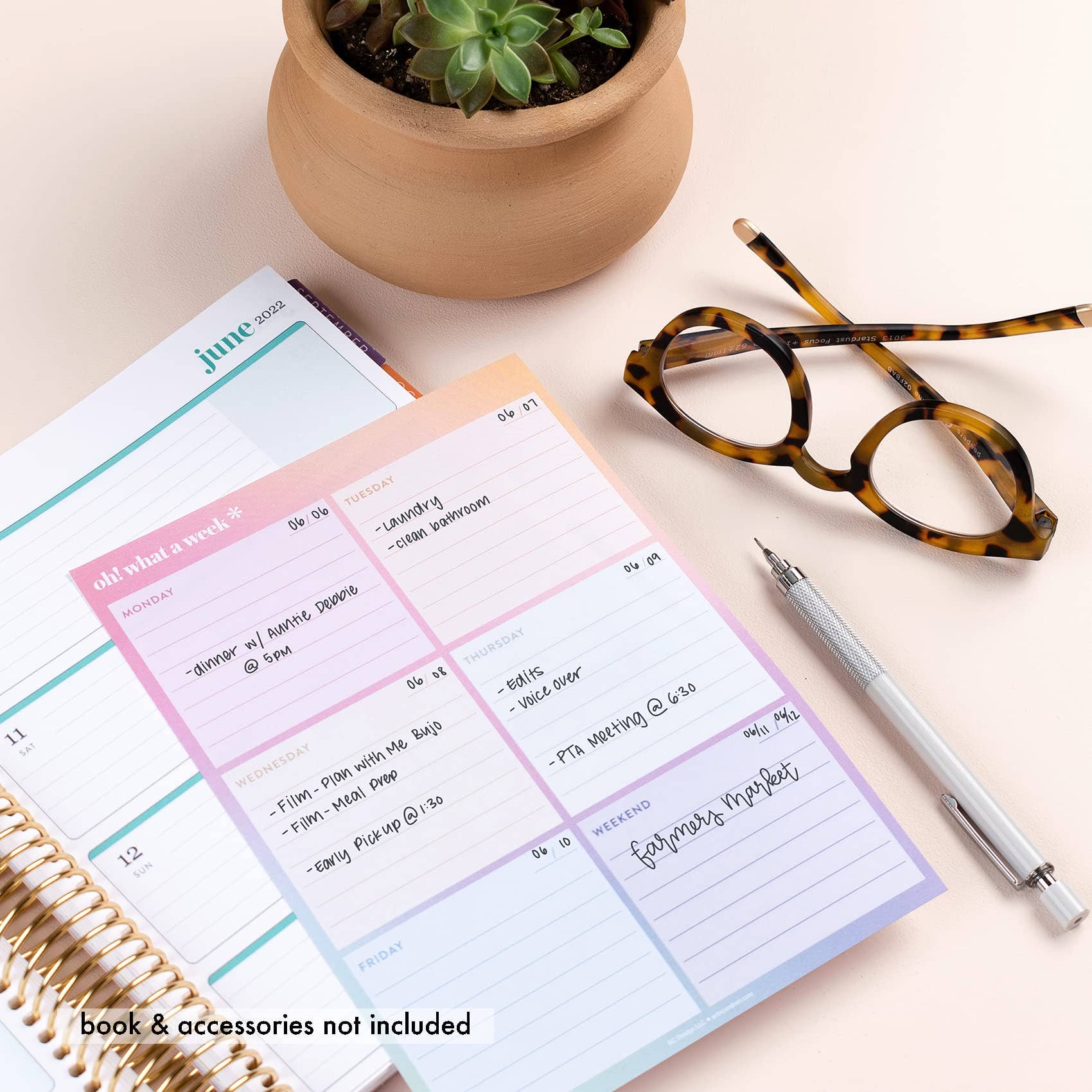 Oh! What A Week Notepad - The Kindness Cause