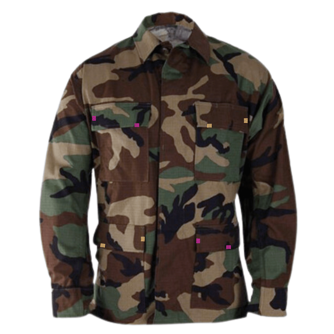 Oversized Love Embroidered Camo Jacket - The Kindness Cause