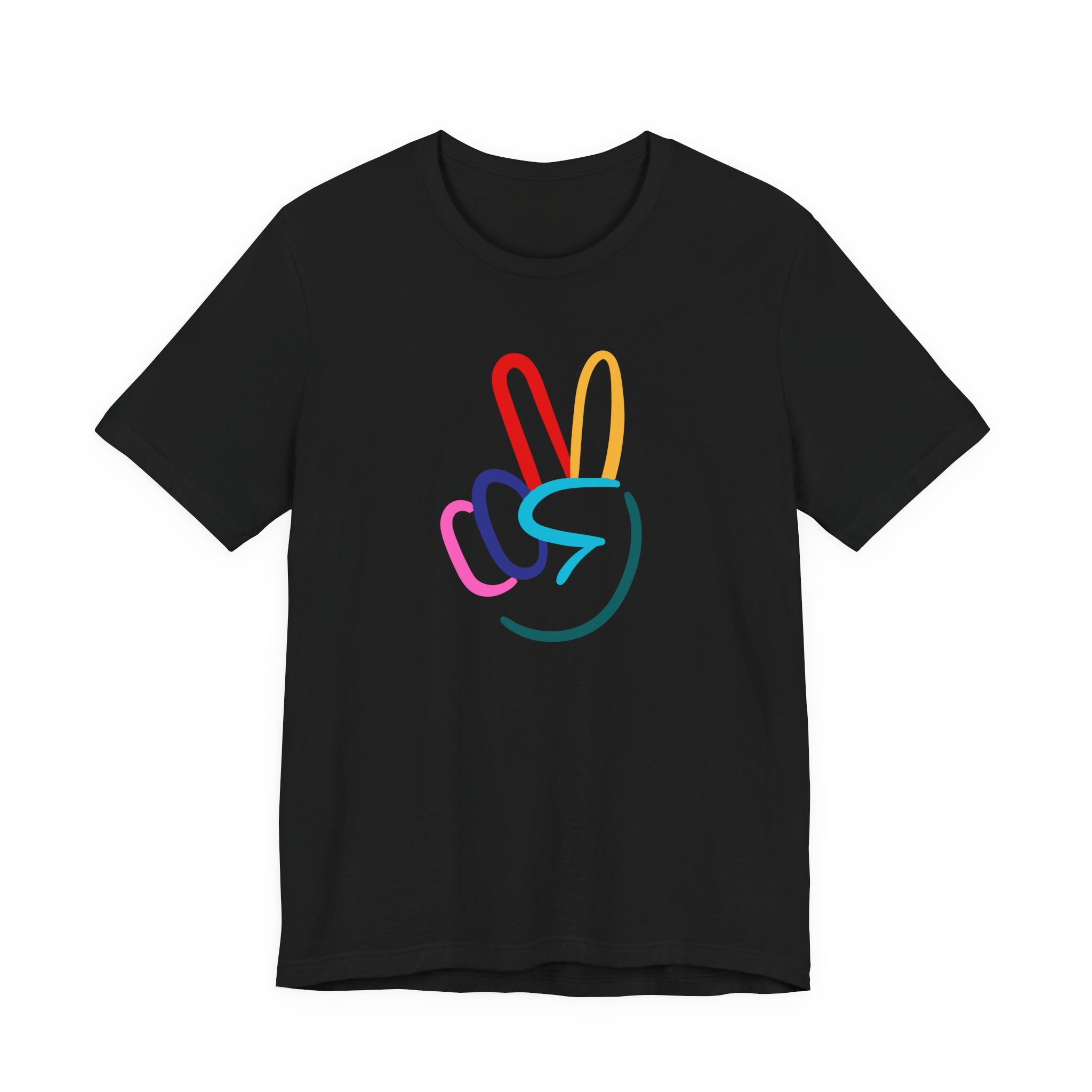 Peace Sign Unisex Jersey Short Sleeve Tee - The Kindness Cause