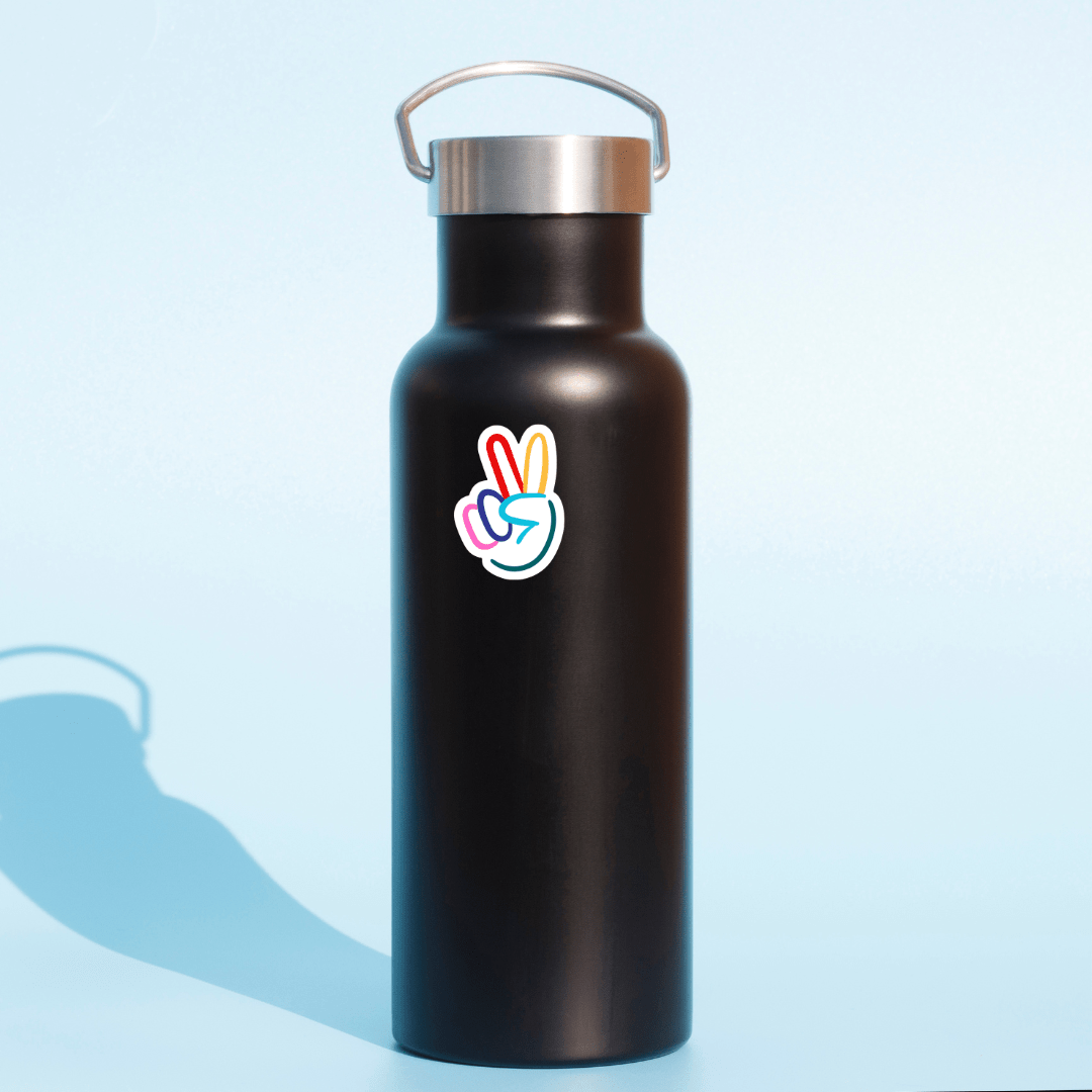 Peace Sign Vinyl Sticker - The Kindness Cause