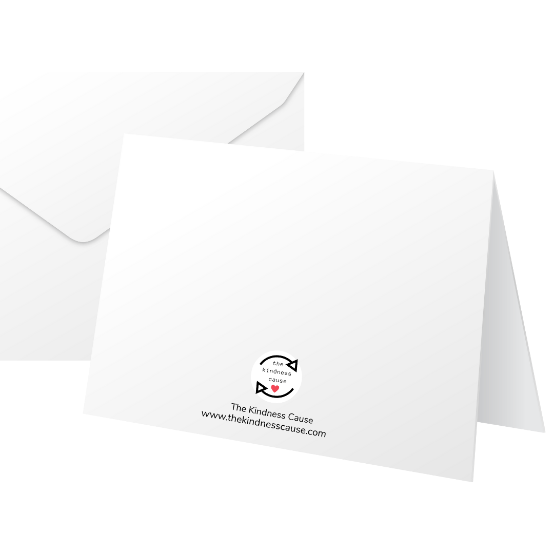 Personalized Set of 8 Teacher Greeting Cards - The Kindness Cause