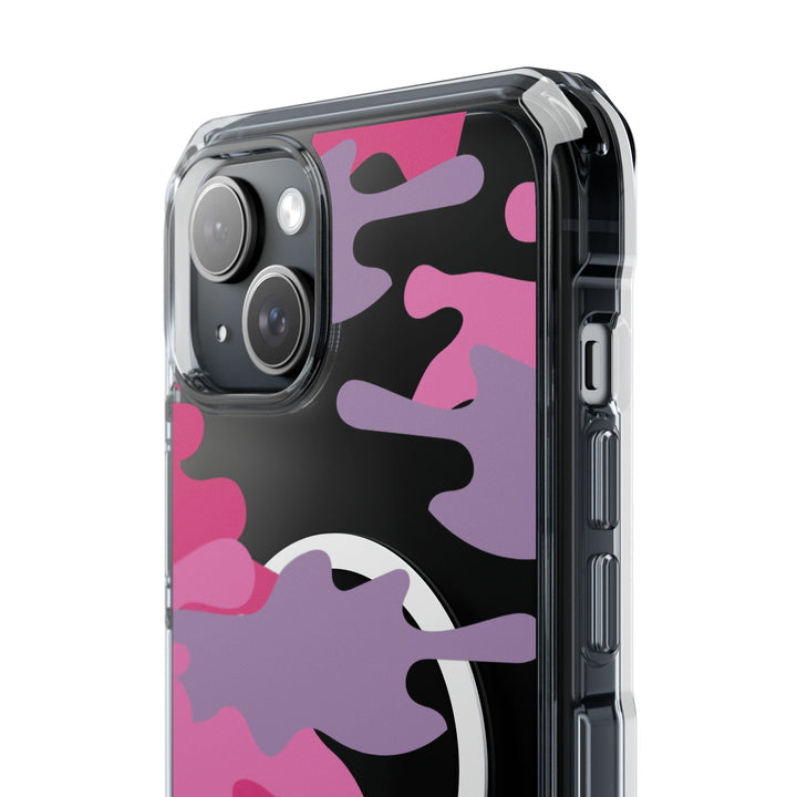 Pink &amp; Purple Magnetic Clear Impact Phone Cases - The Kindness Cause