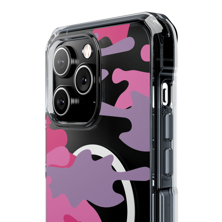 Pink &amp; Purple Magnetic Clear Impact Phone Cases - The Kindness Cause