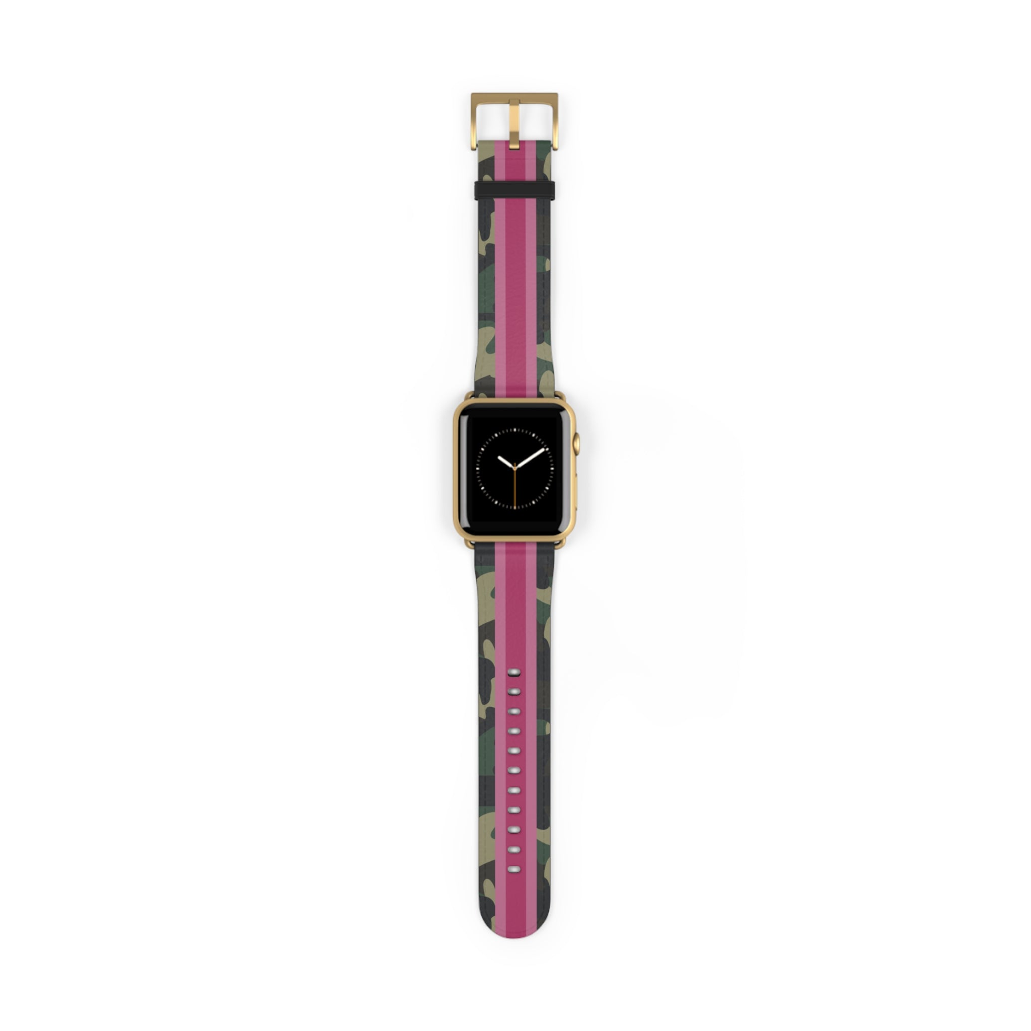 Pink Stripe Camo Apple Watch Band - The Kindness Cause