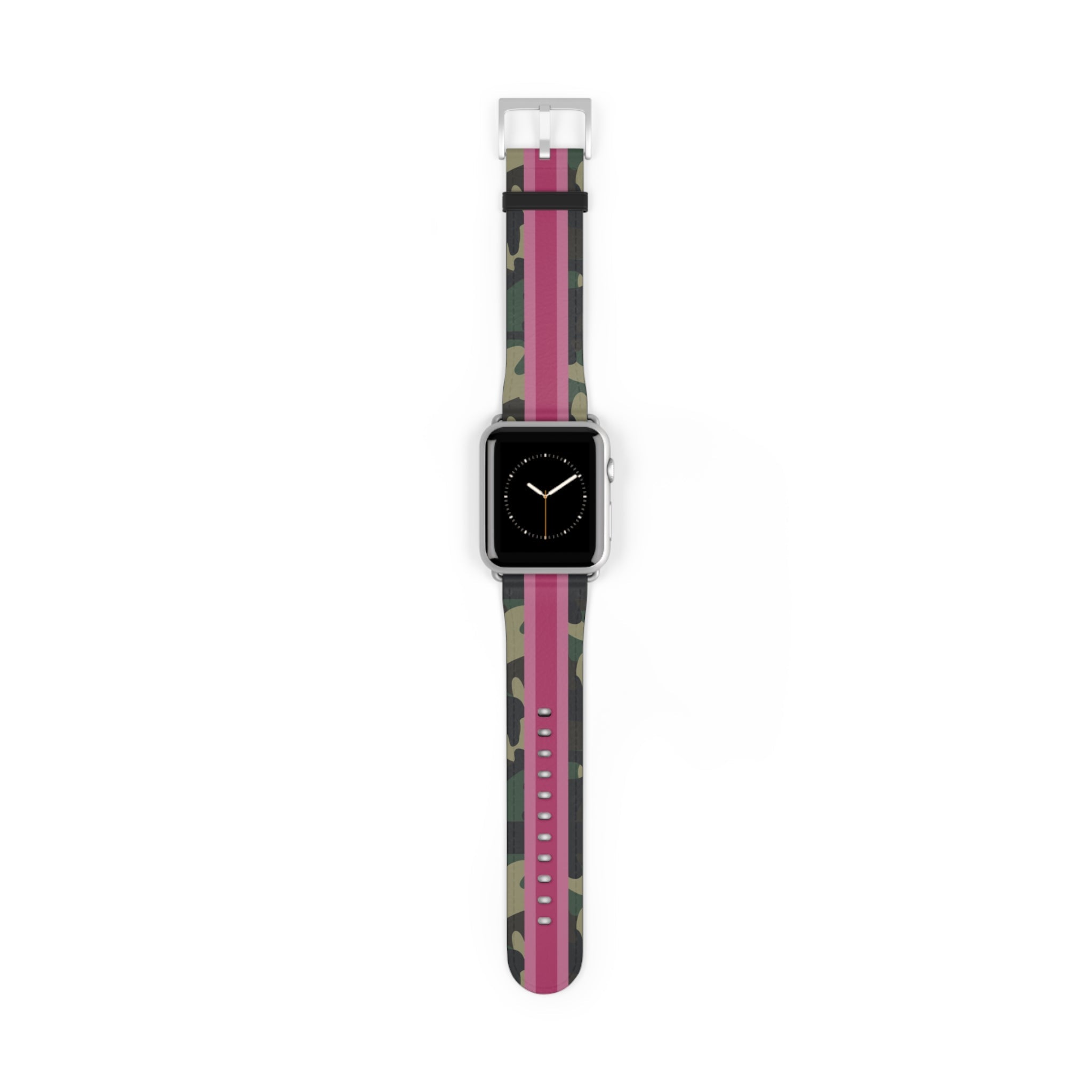 Pink Stripe Camo Apple Watch Band - The Kindness Cause