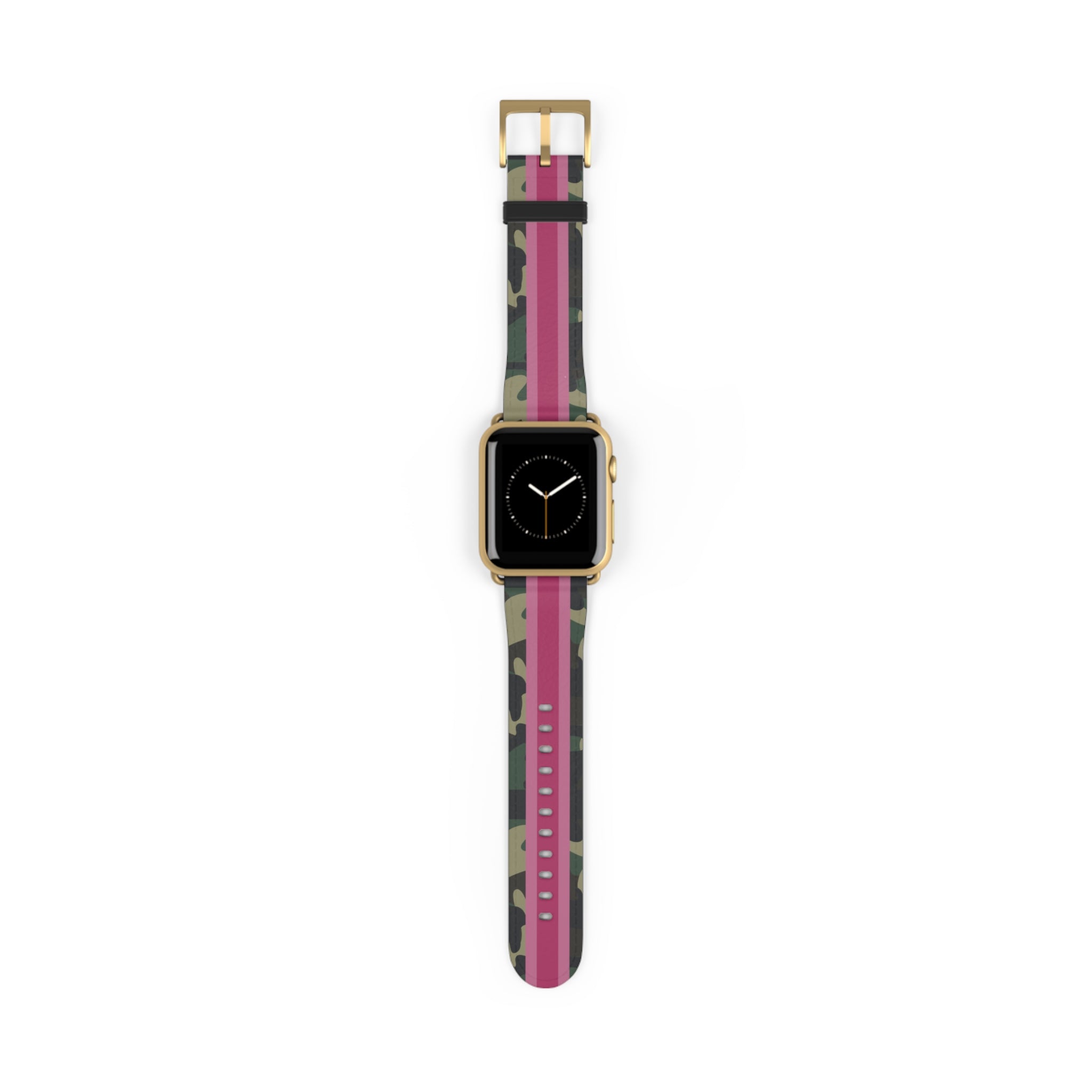 Pink Stripe Camo Apple Watch Band - The Kindness Cause