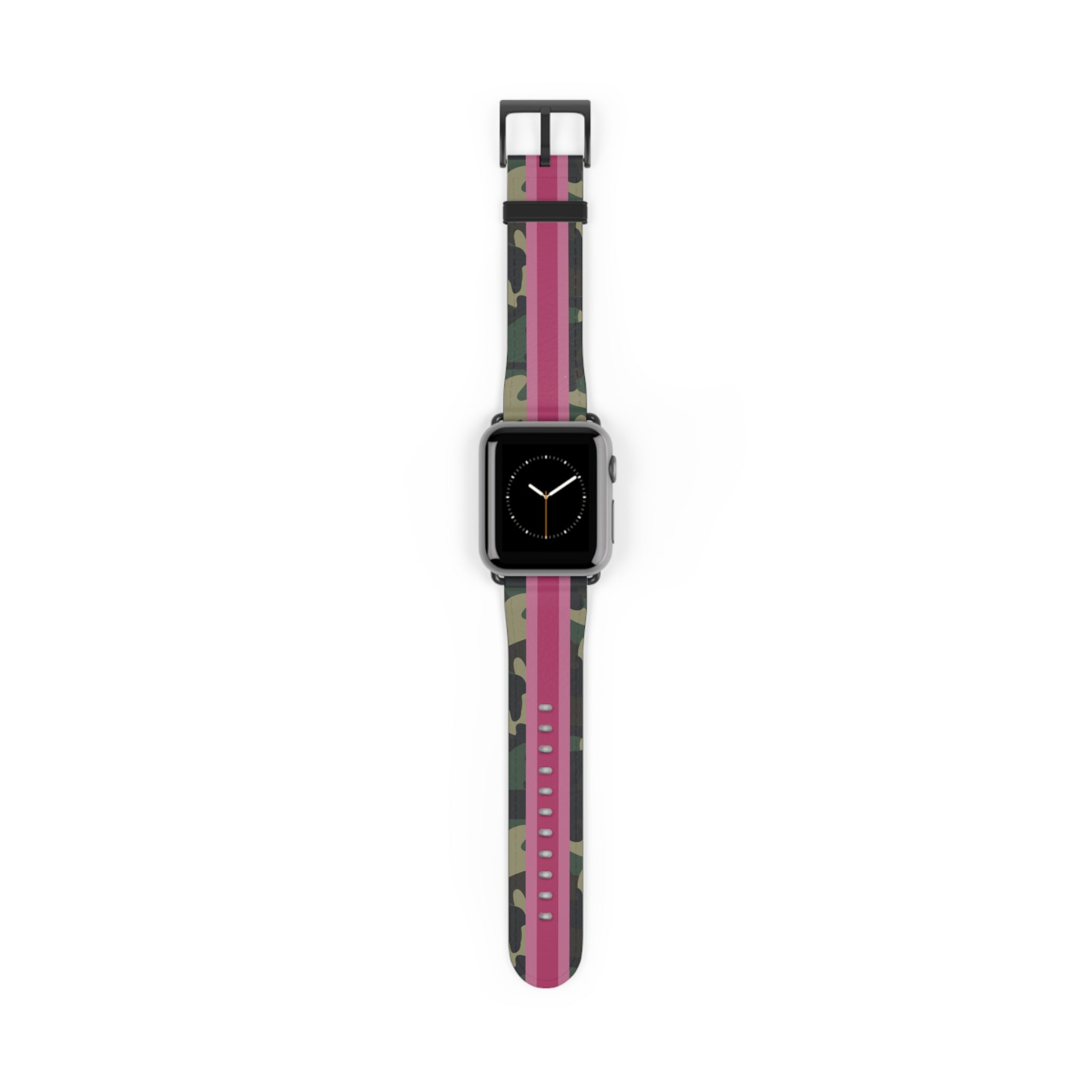 Pink Stripe Camo Apple Watch Band - The Kindness Cause