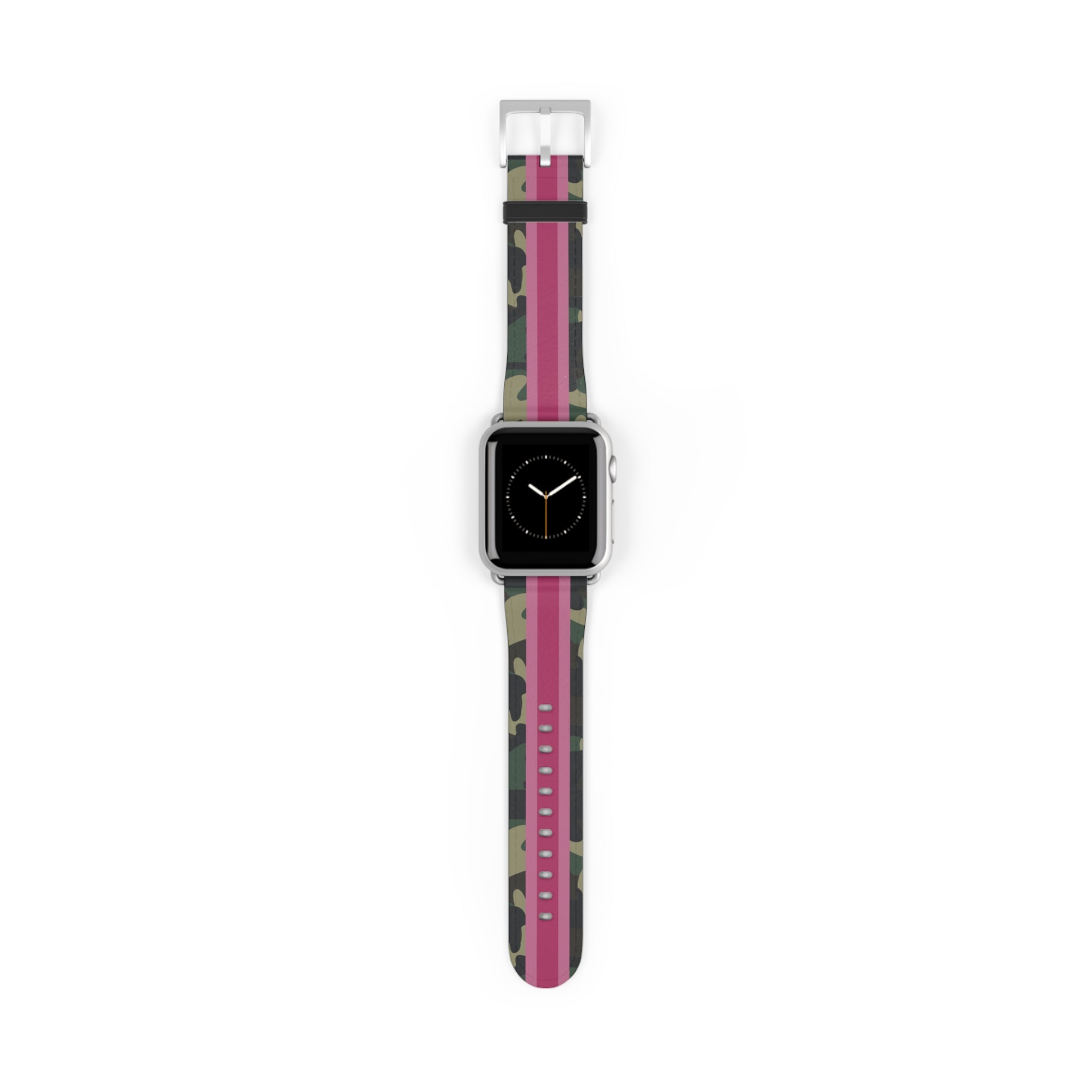 Pink Stripe Camo Apple Watch Band - The Kindness Cause