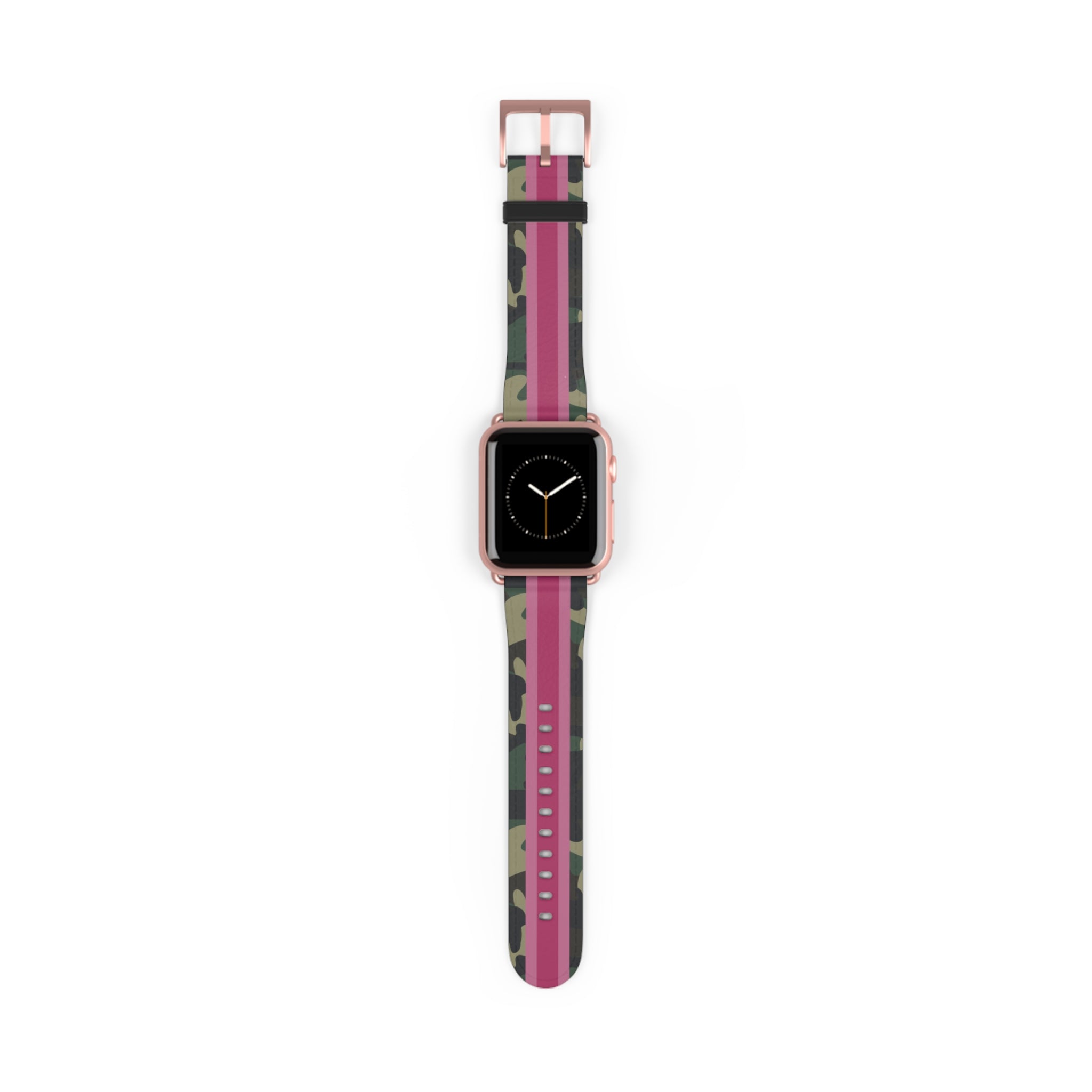 Pink Stripe Camo Apple Watch Band - The Kindness Cause