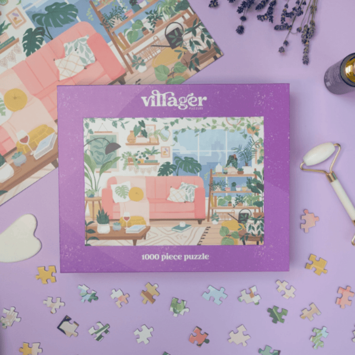 Plant Mom 1000 - Piece Puzzle by Villager Puzzles - The Kindness Cause