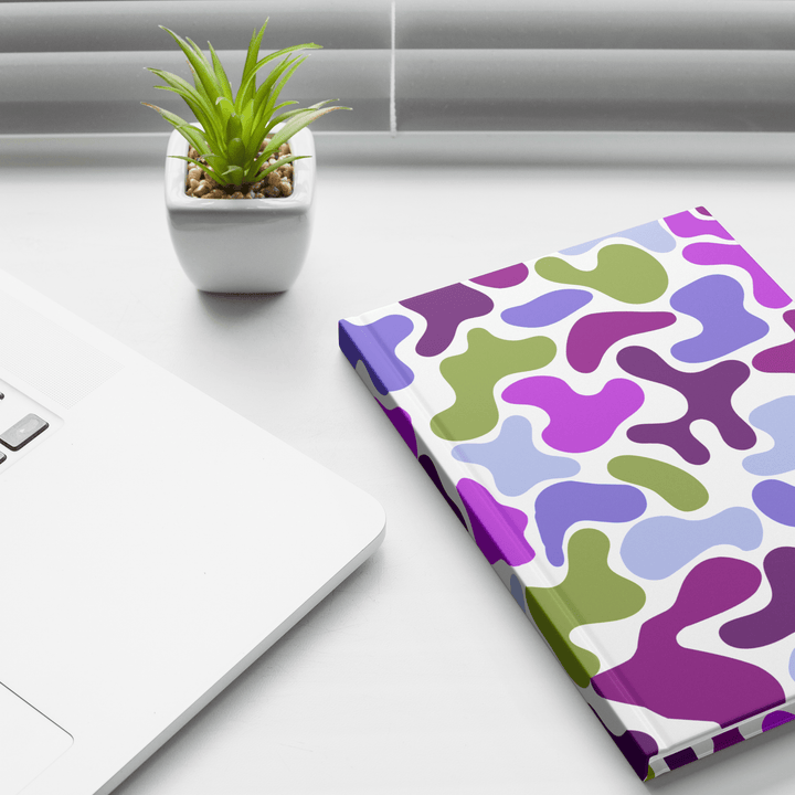 Purple Camo Hardcover Notebook Journal - The Kindness Cause