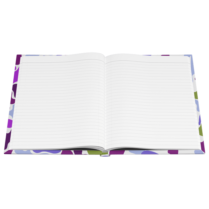Purple Camo Hardcover Notebook Journal - The Kindness Cause