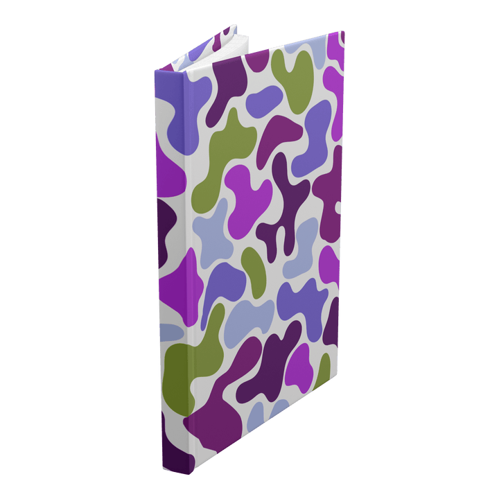 Purple Camo Hardcover Notebook Journal - The Kindness Cause