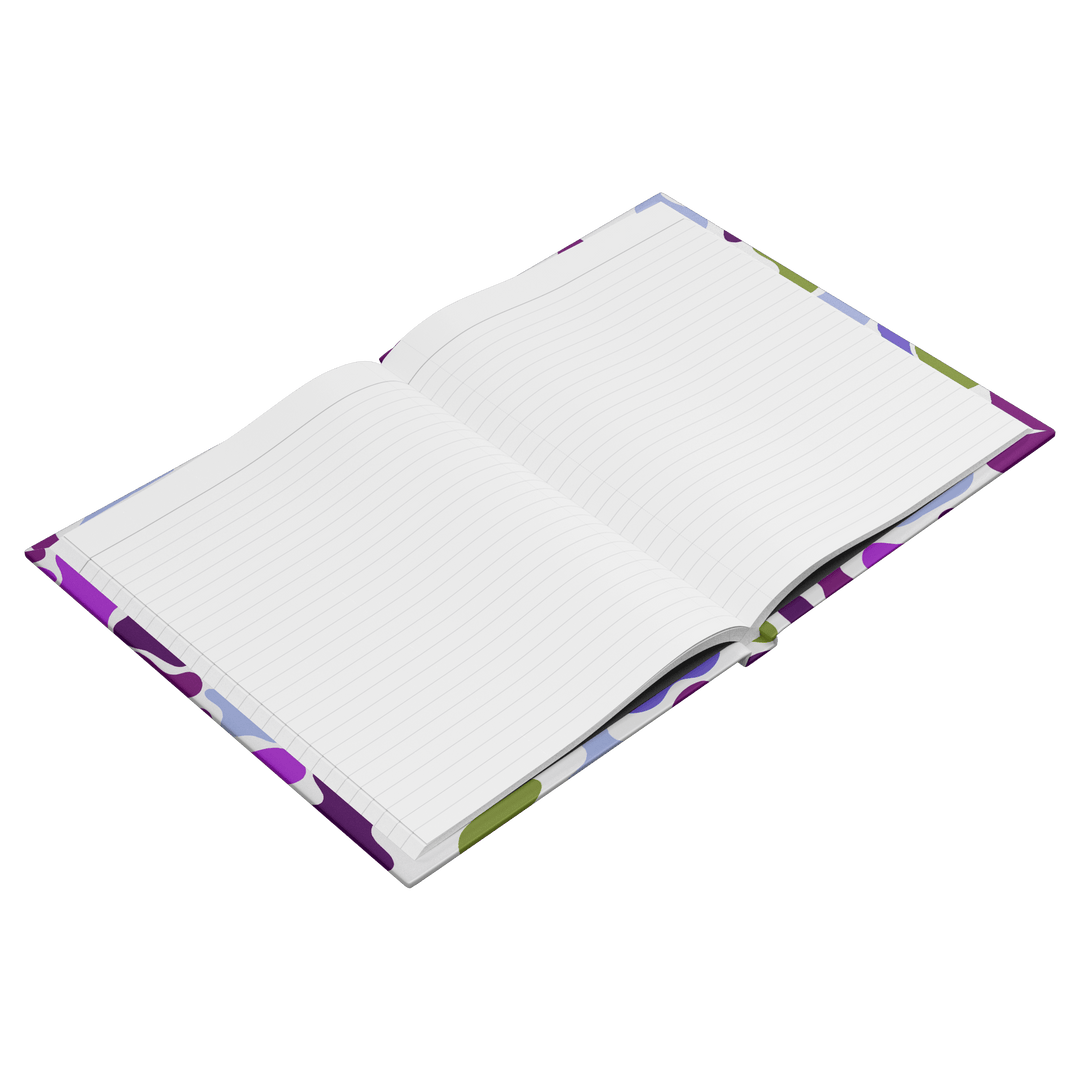 Purple Camo Hardcover Notebook Journal - The Kindness Cause
