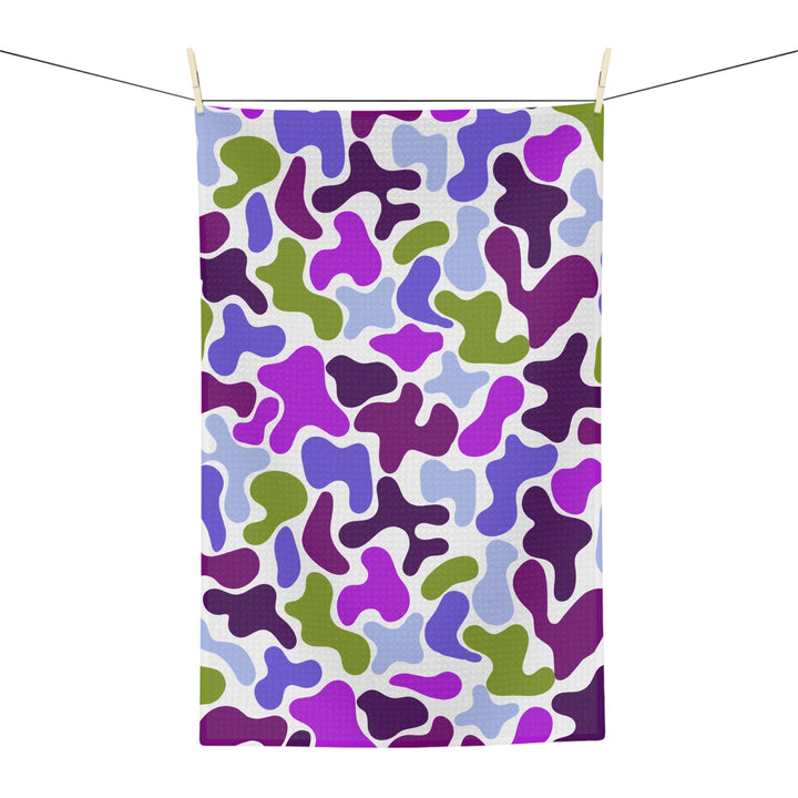 Purple Camo Microfiber Tea Towel - The Kindness Cause