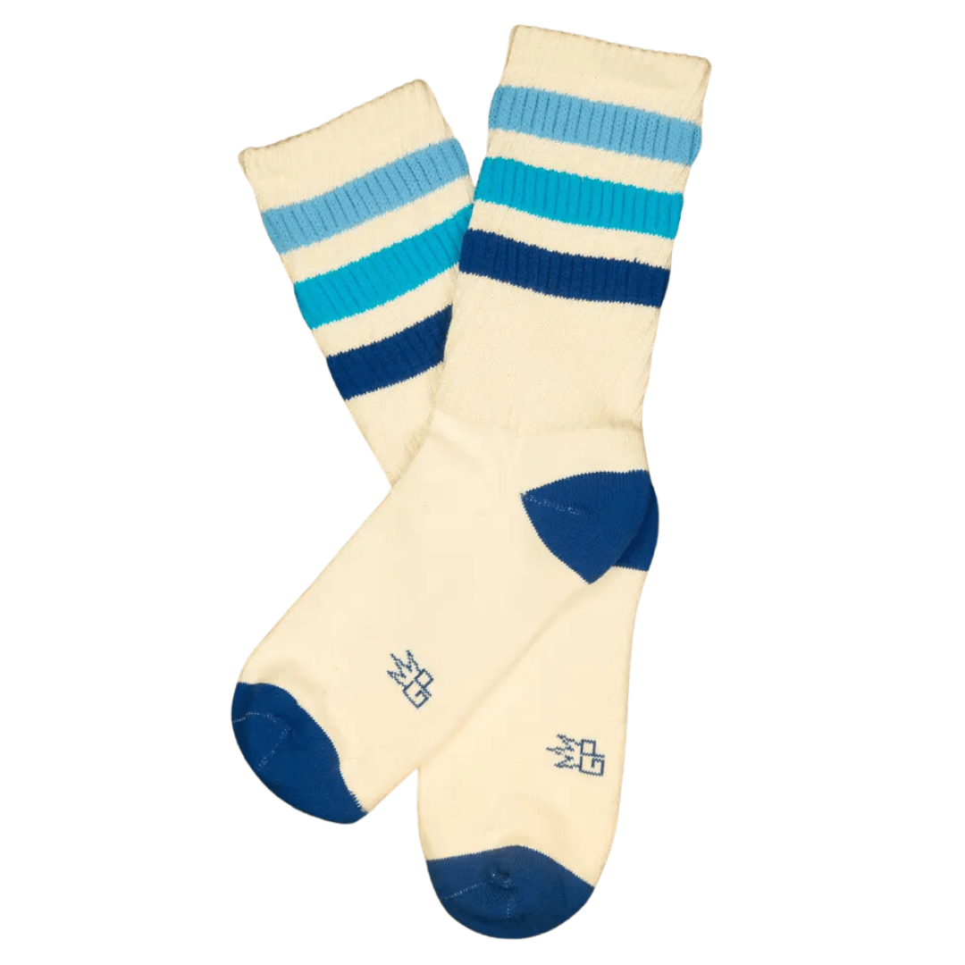 Retro Stripe Gym Crew Socks - The Kindness Cause