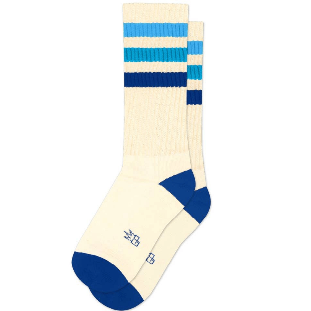 Retro Stripe Gym Crew Socks - The Kindness Cause