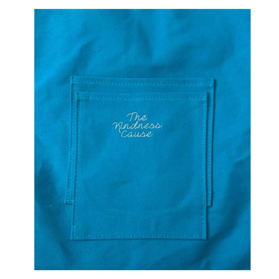 Small Acts Change The World Embroidered Large Tote Bag - The Kindness Cause