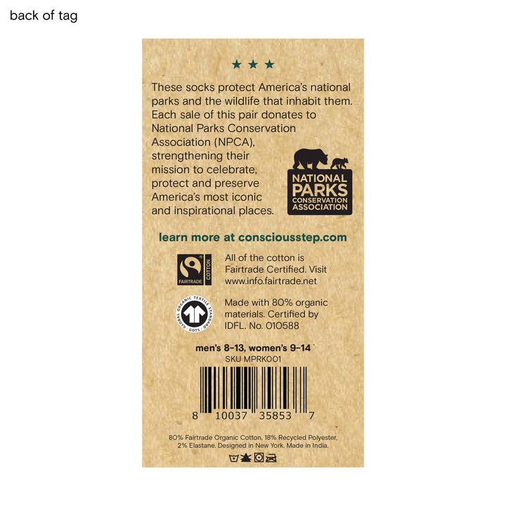 Socks that Protect National Parks (Blue Mountain) - The Kindness Cause