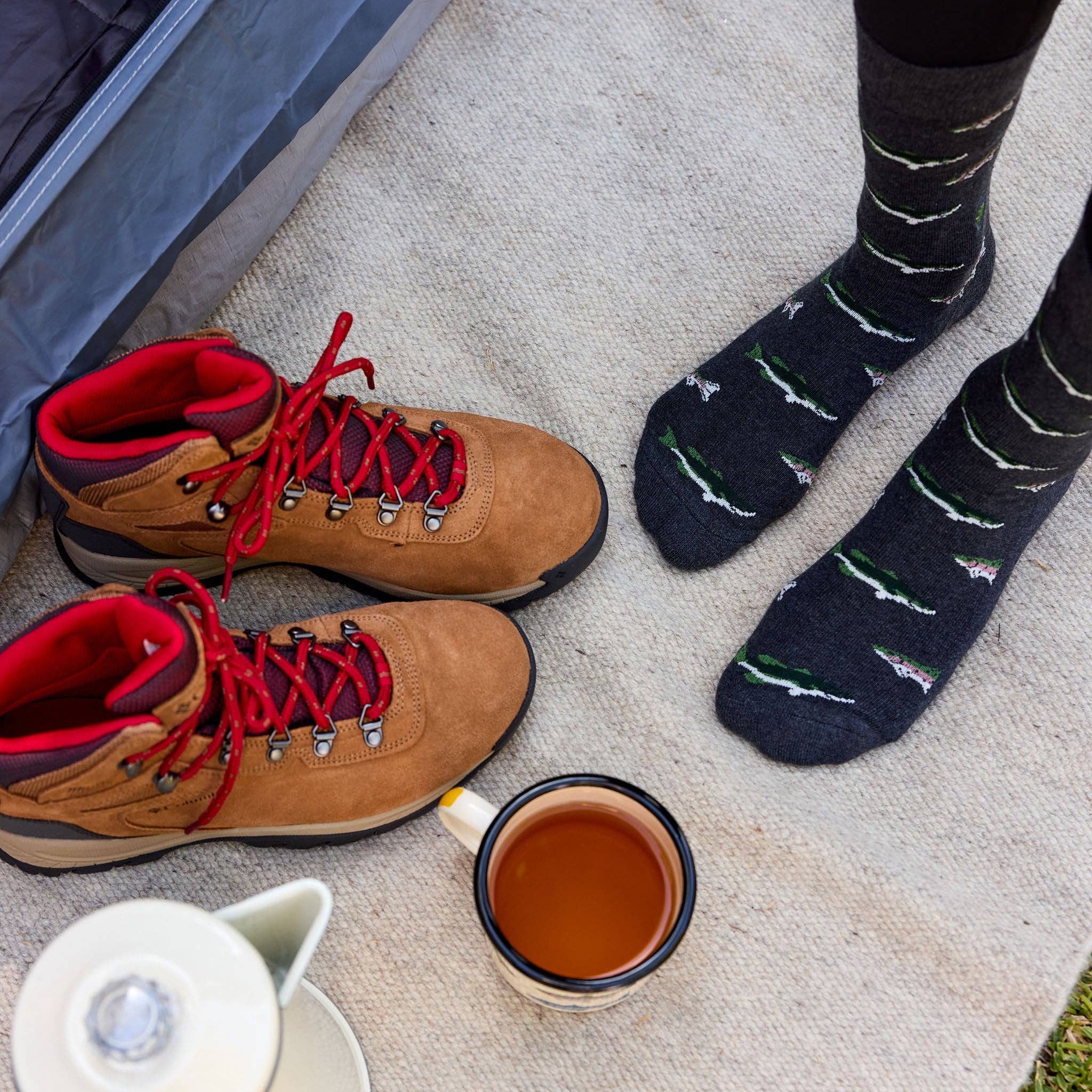 Socks that Protect National Parks (Gray Fish) - The Kindness Cause