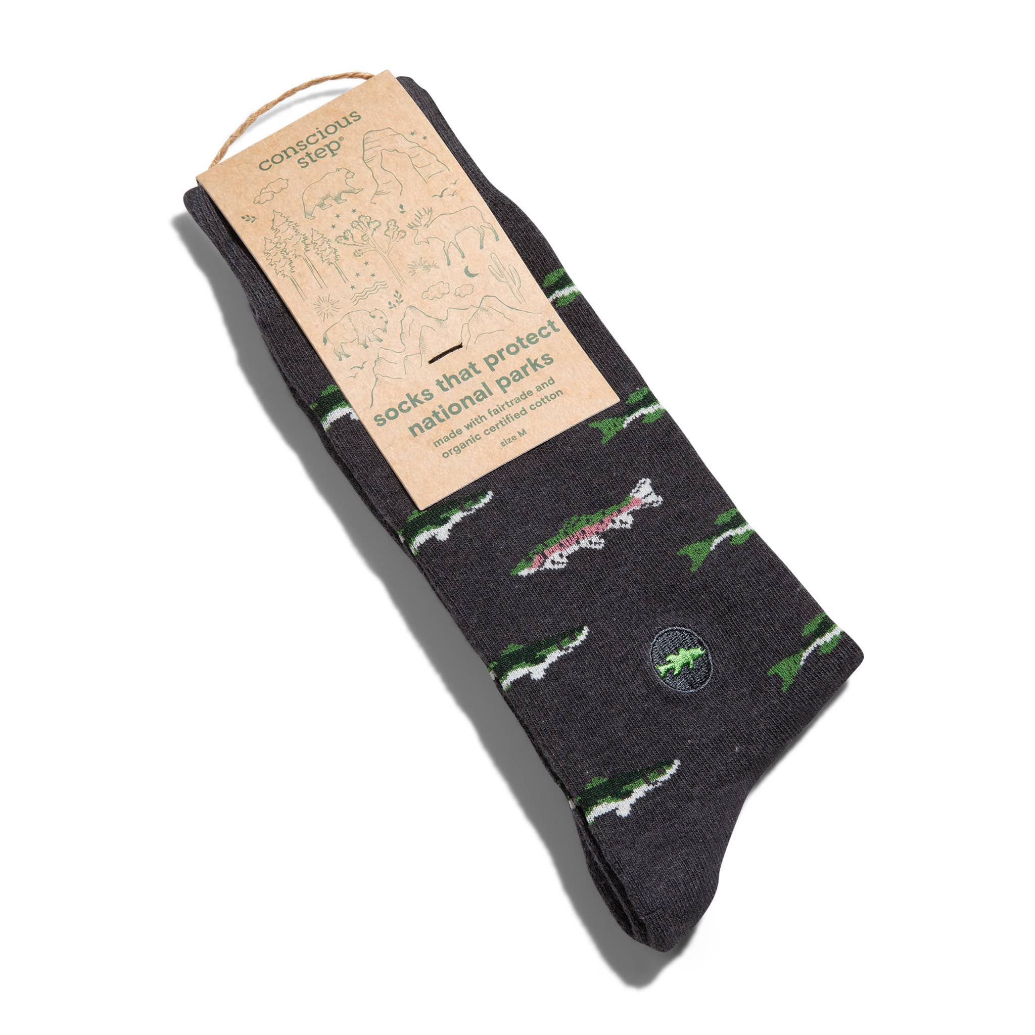 Socks that Protect National Parks (Gray Fish) - The Kindness Cause