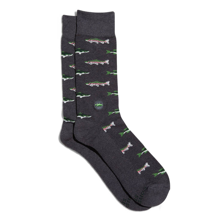 Socks that Protect National Parks (Gray Fish) - The Kindness Cause