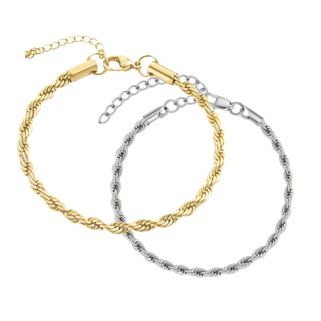 Stainless Steel Rope Bracelet - The Kindness Cause