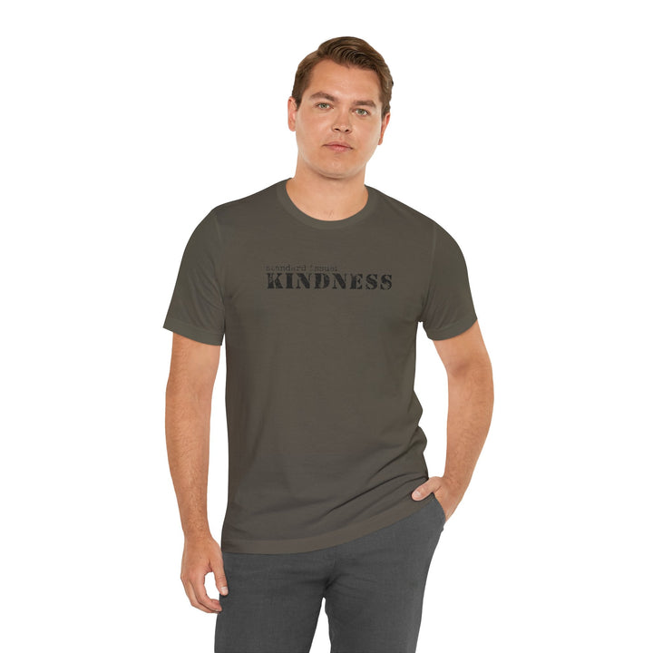 Standard Issue: Kindness Unisex Jersey Short Sleeve Tee - The Kindness Cause