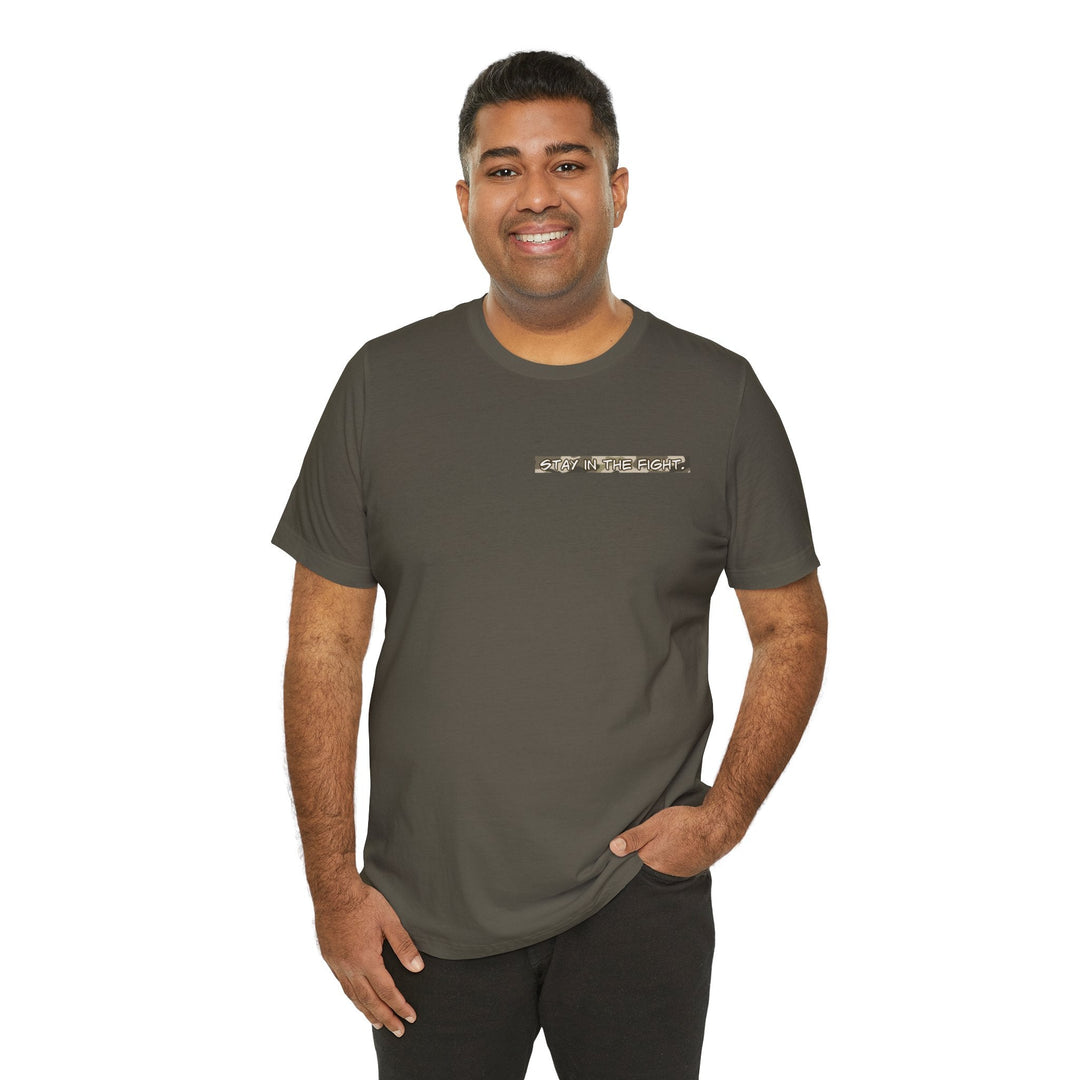 Stay In The Fight Unisex Jersey Short Sleeve Tee - The Kindness Cause